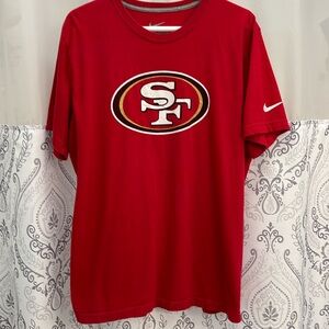 Nike men’s extra large San Francisco 49ers short sleeve red T-shirt